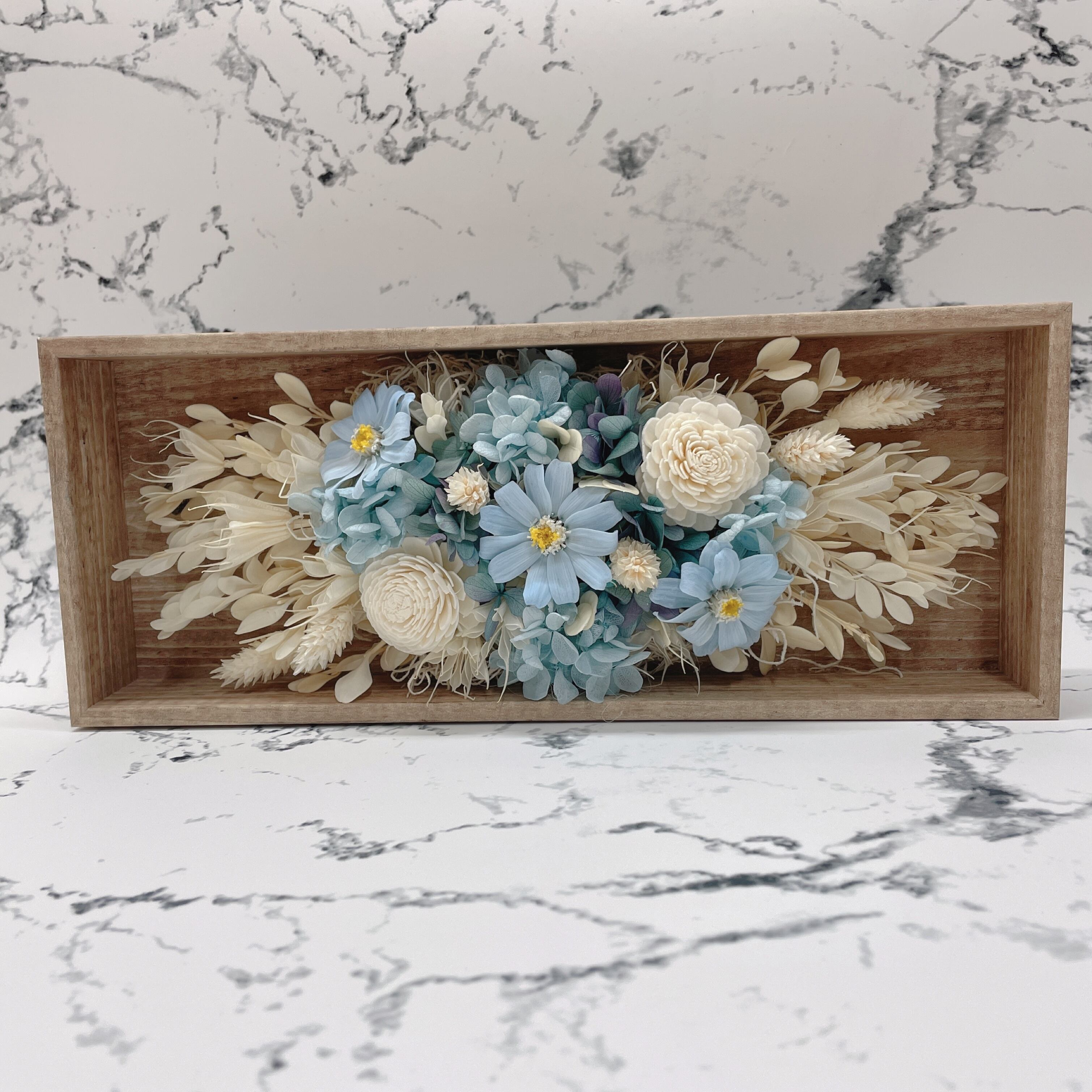 フレームアレンジ】プリザーブドフラワー/グリーン系 | さくらかん