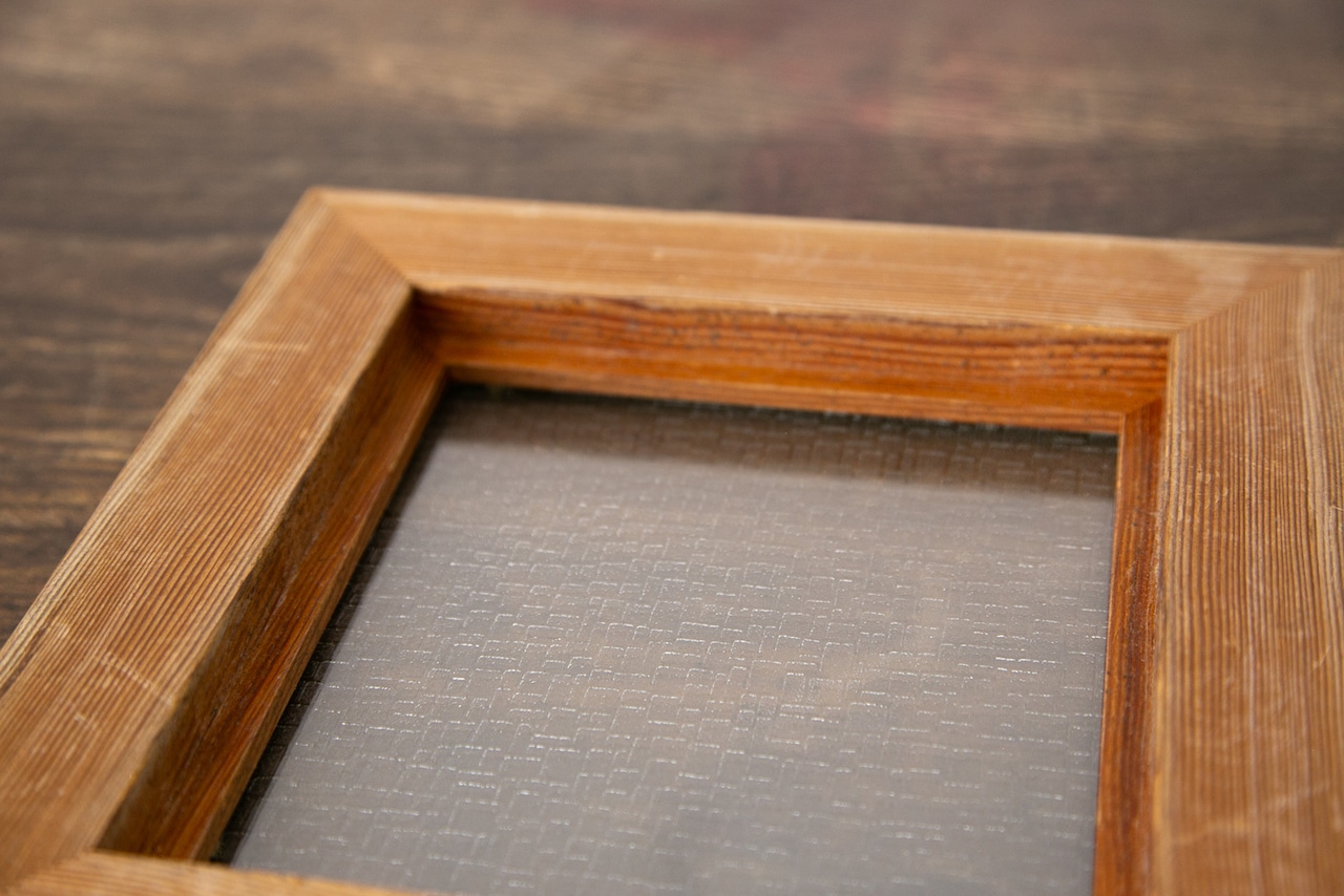 古材フレーム　正方形（15×15cm）｜272