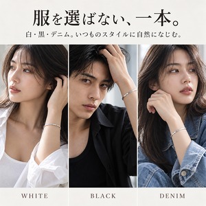 ステンレスシンプルバングルSV