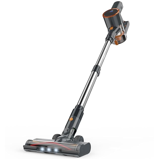 Yuuscc コードレス掃除機 70Kpa 550W 自立式 LEDライト Amazon | 掃除