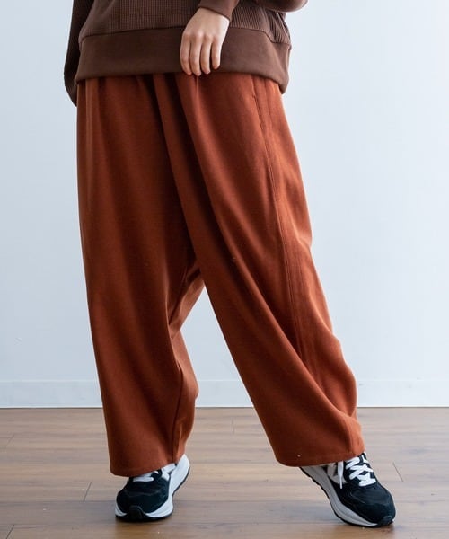 Universal Style Wear】winter bazooka pants (brown) dros dro