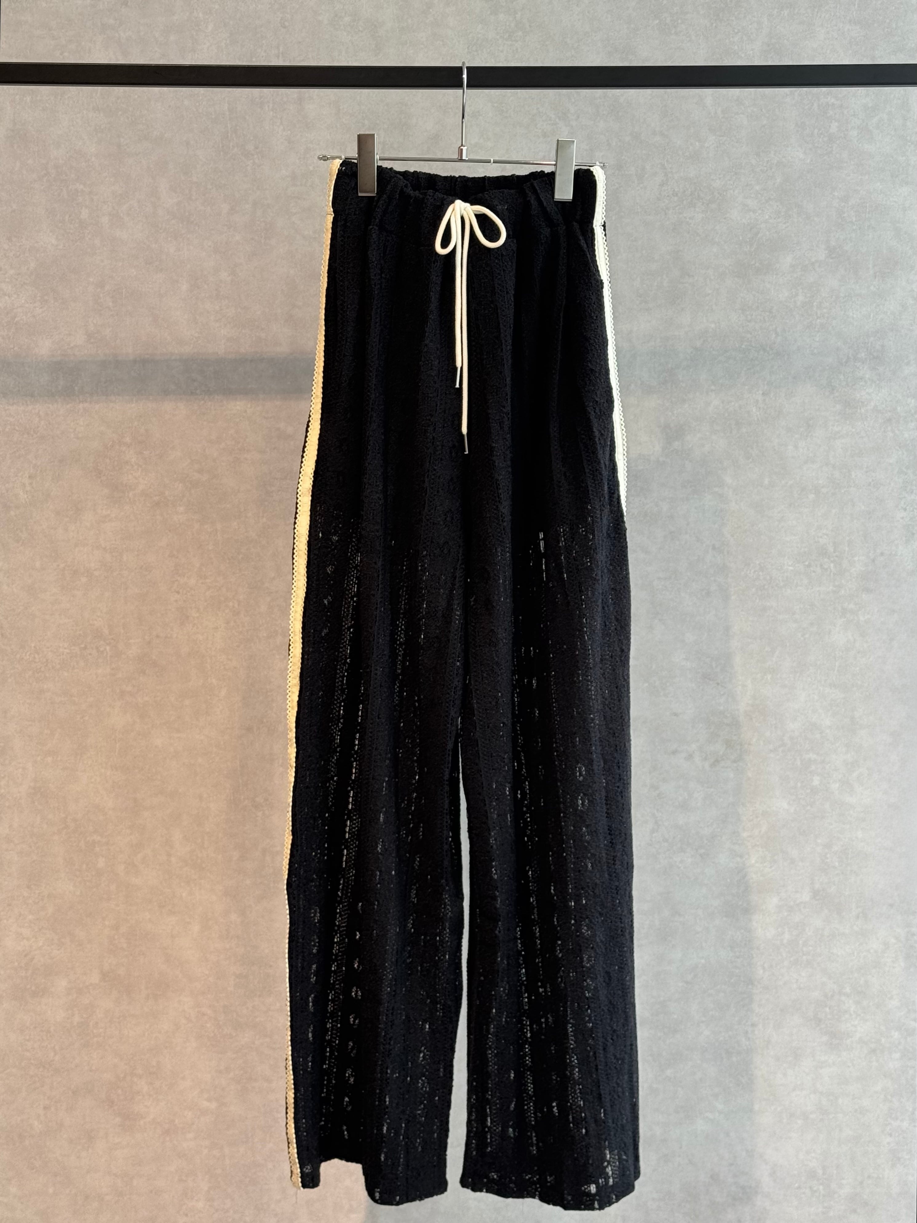 lace track pants