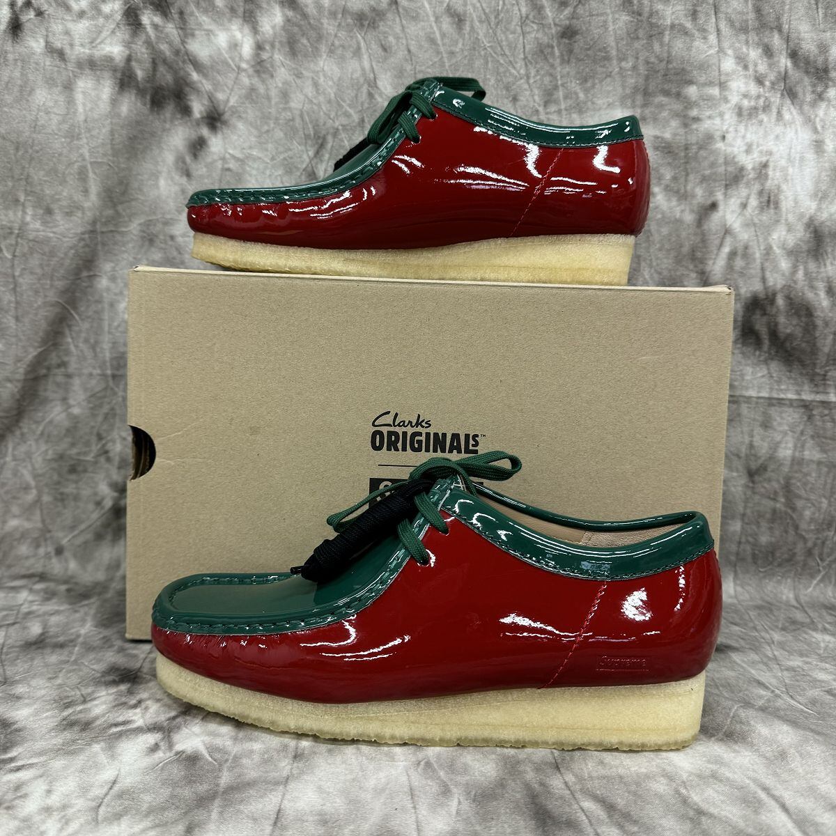 未使用】Supreme×Clarks/シュプリーム×クラークス【24SS】Patent 