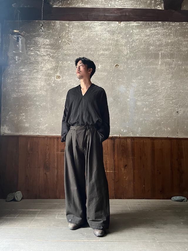 JAN-JAN VAN ESSCHE　TROUSERS#87（FOREST）