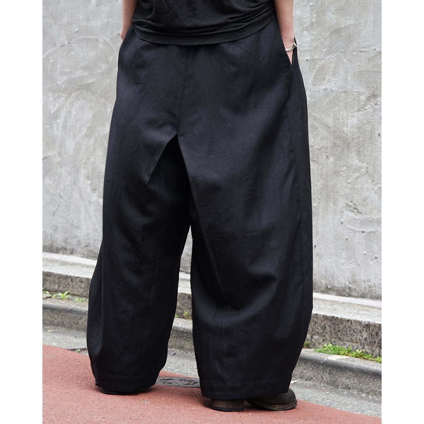 Professor.E ](プロフェッサーイー) 26SS-PE-TRL-03 Button Daft Pants