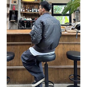 Back logo MA-1 jacket 1204