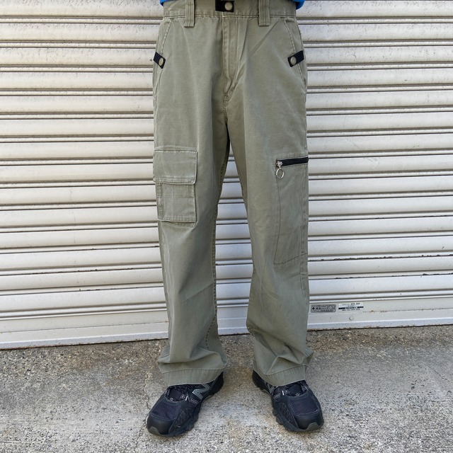 00s Levi's silverTab テックカーゴパンツ　カーキ　W31