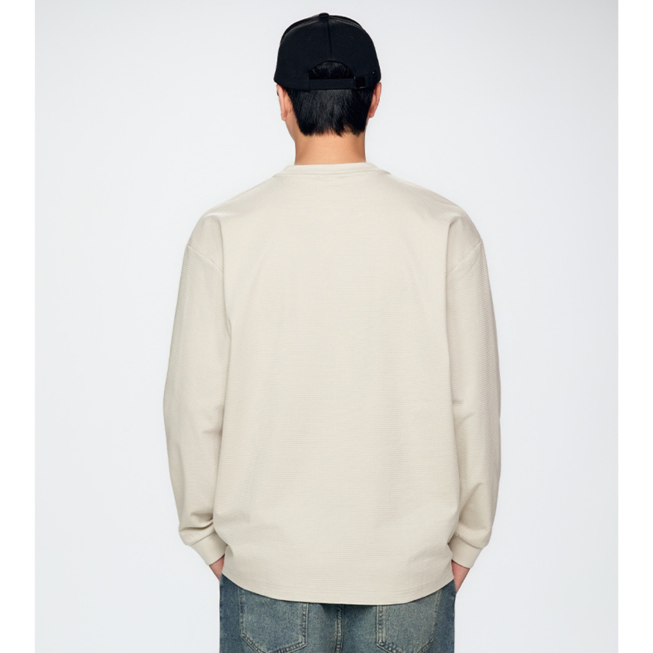 【Urban Standard】ラウンドヘンリーロングスリーブT　TB2067・画像3