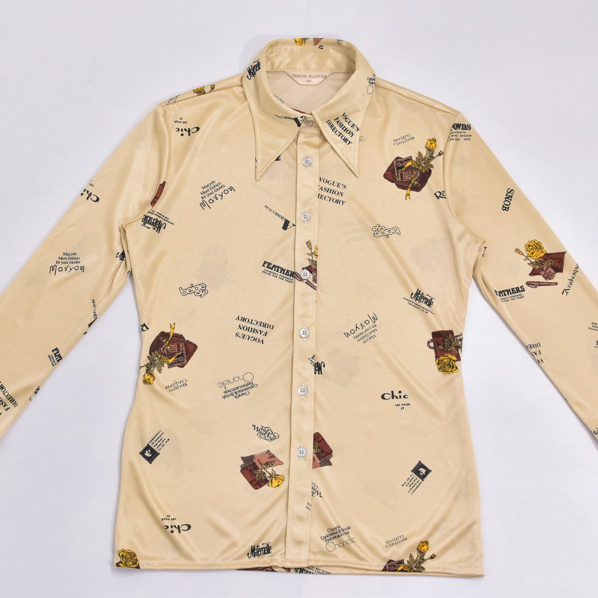 70~80s TOKYO FLOWER レトロ ロゴ & モチーフ デザイン 70~80s TOKYO FLOWER レトロ ロゴ & モチーフ デザイン