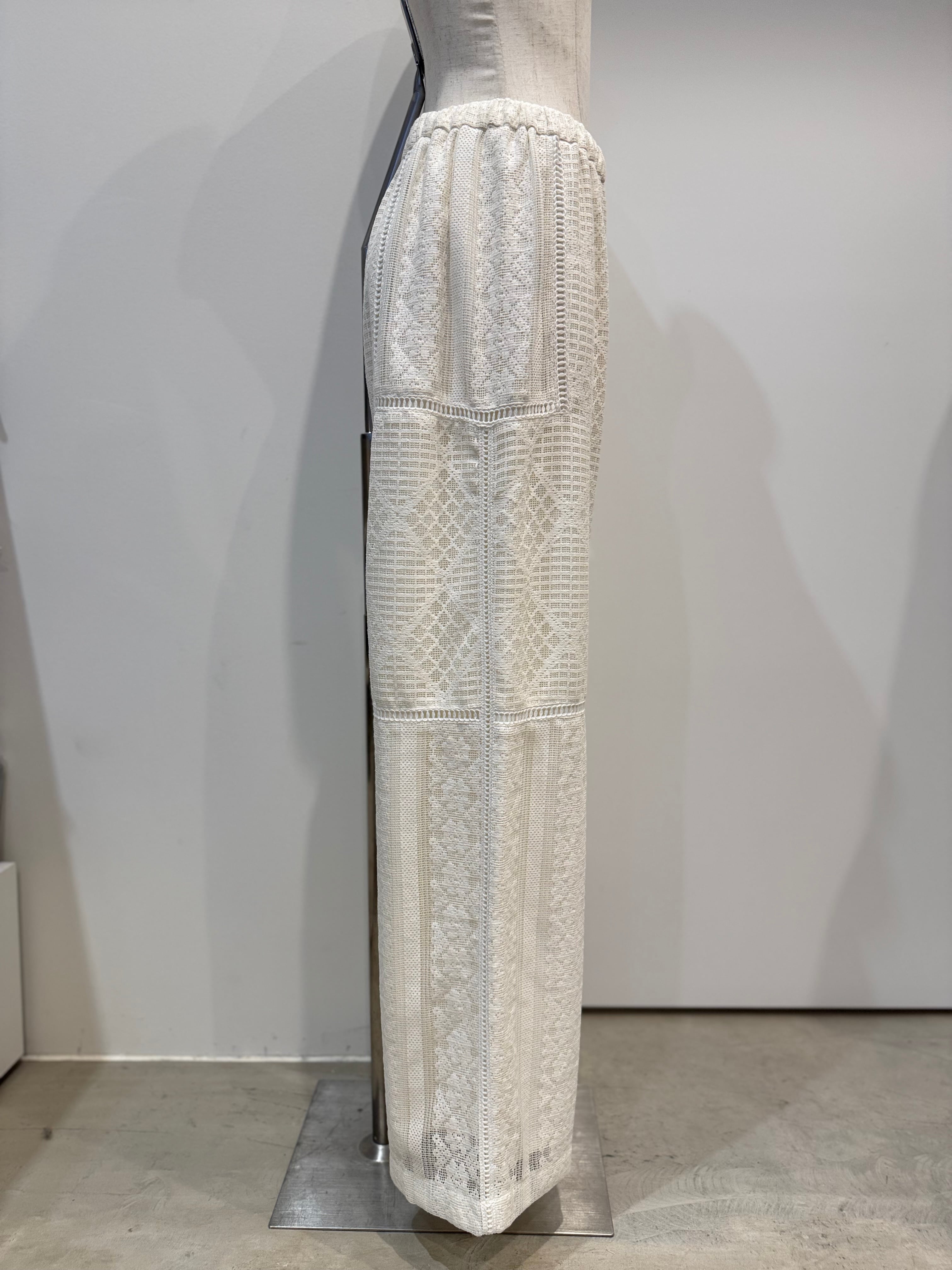 【CHIGNON】パッチワークレースパンツ　3561-051BZ