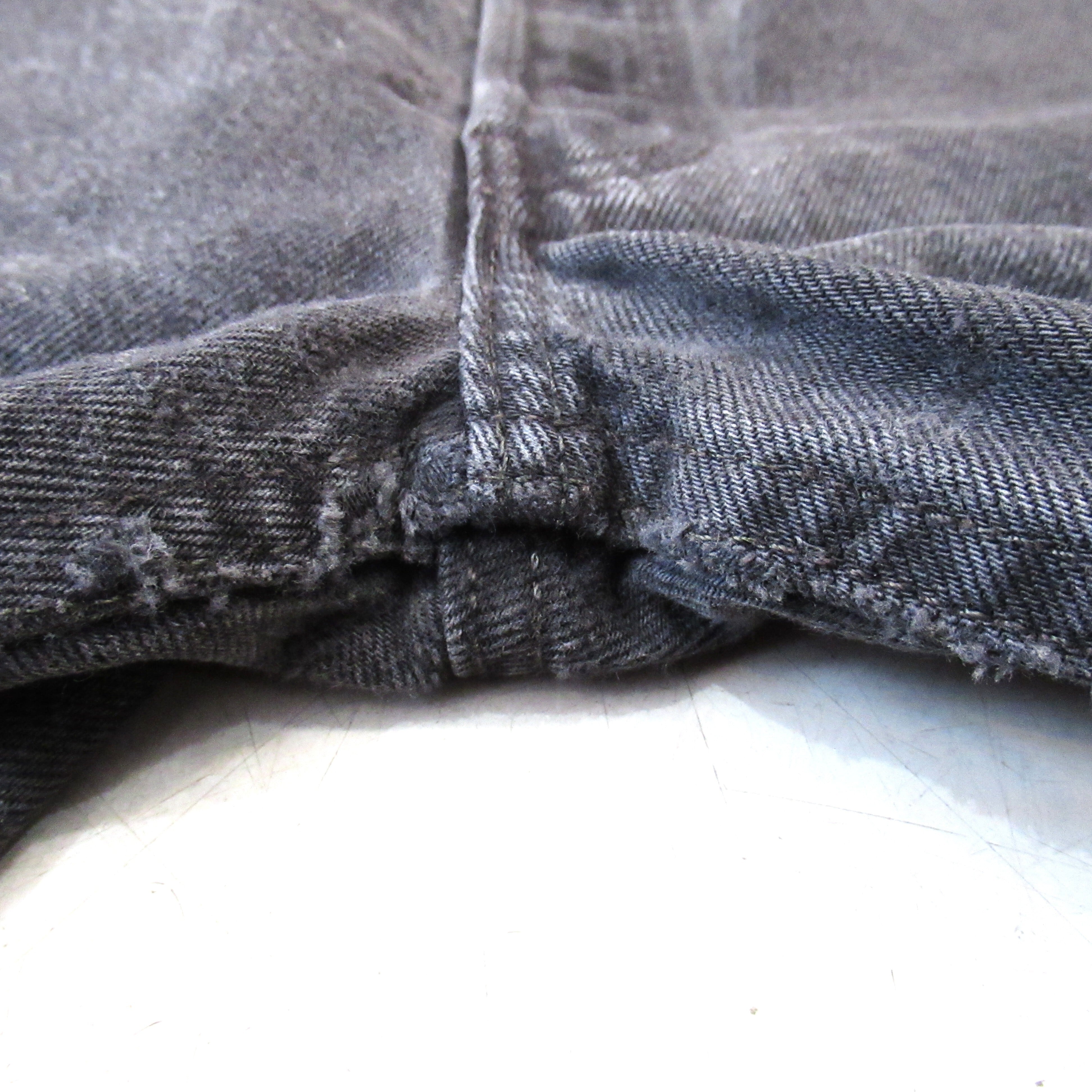96S Levis 501 OD Black Denim Pants【W34 L30（実寸W34 L29）】 | drop by