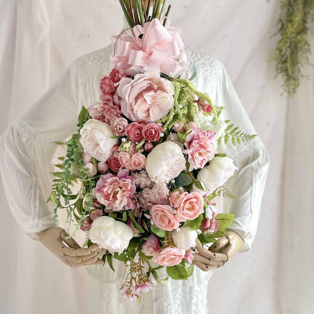 かすみ草フライングブーケ