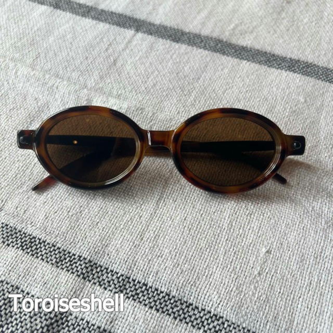 TOPANGA Accessory Bicolor oval Sunglasses 5Color バイカラーオーバルサングラス 5色 サングラス オーバル プレゼント