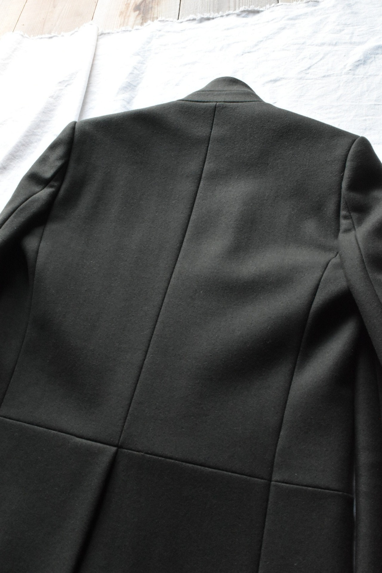 "Balenciaga" Wool long coat by Nicolas Ghesquiere