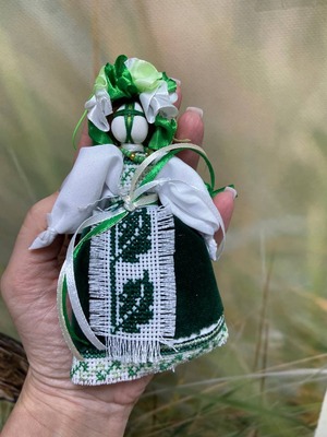 UA.Designer手作りモタンカ 12cm（ウクライナの御守り）