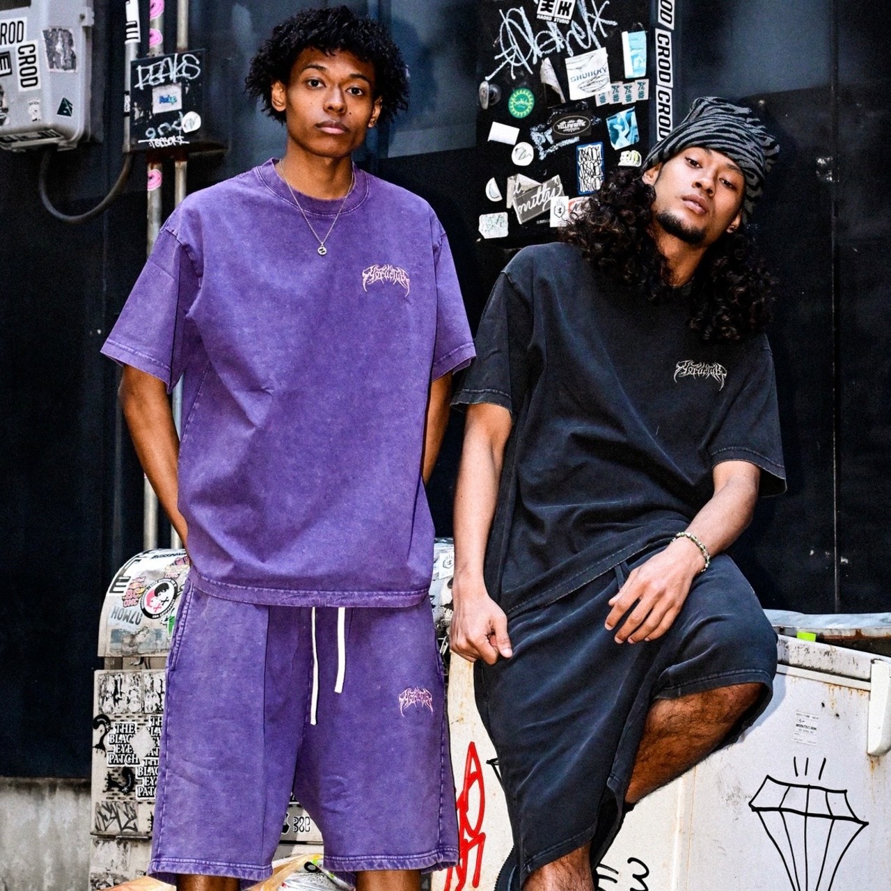 METAL SMALL LOGO HEAVYWEIGHT PIGUMENT TEE