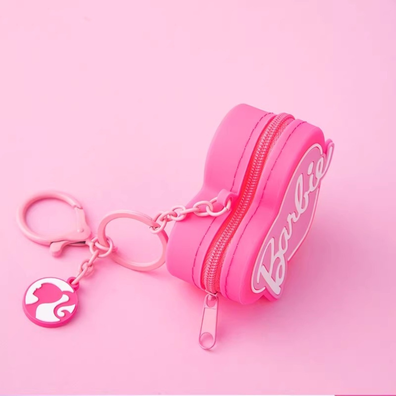 Barbie バービー イヤホンケース シリコンポーチ キーホルダー 
