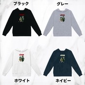 男女兼用 フーディープルオーバーLEONoriginal ホワイト S〜XXL