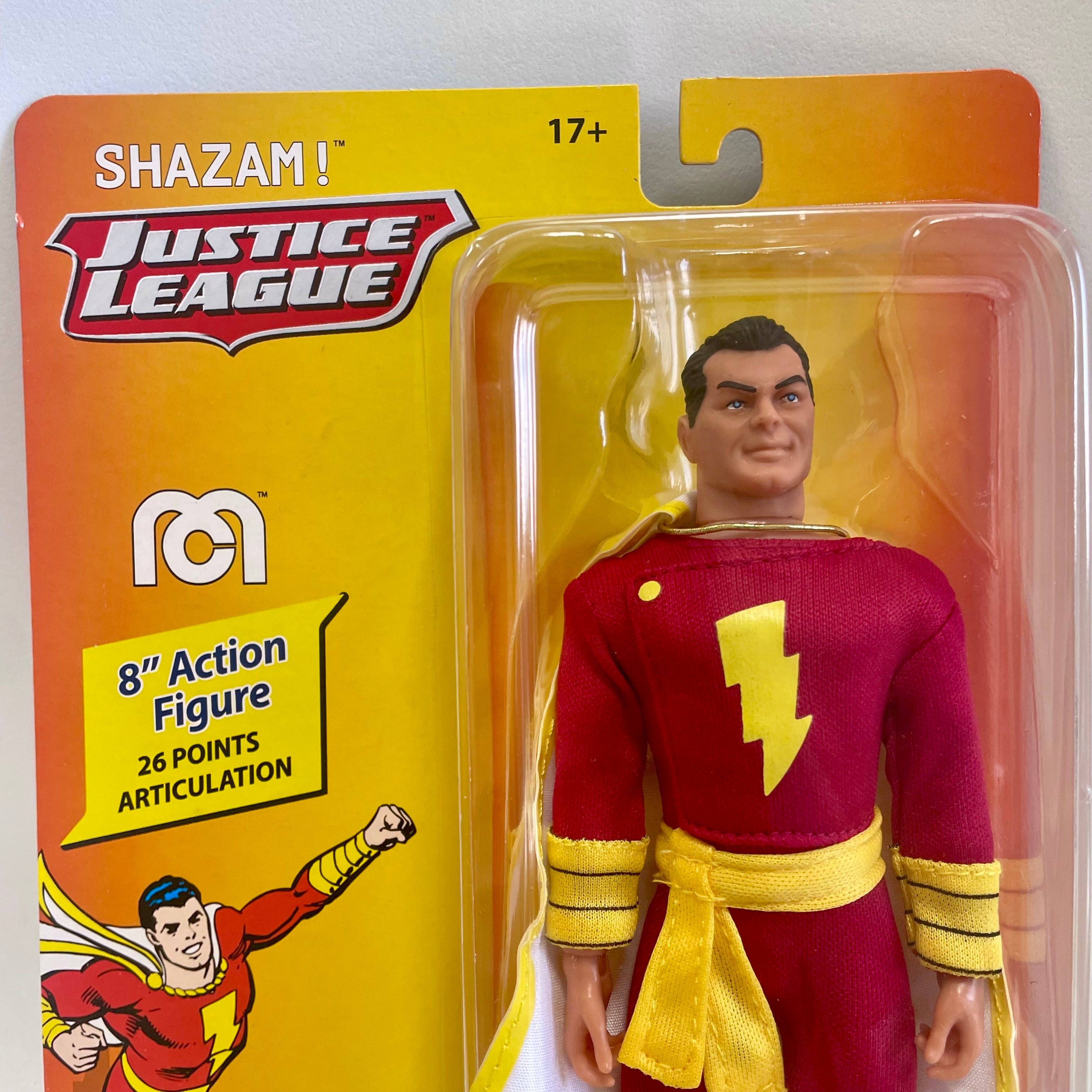 Mego DC COMICS Shazam 8インチ アクションフィギュア シャザム Action