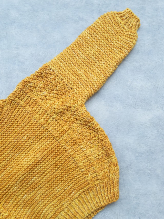 《即納》FLUFFWEAR / Diamond Alan Sweater Gold Spice - 5Y