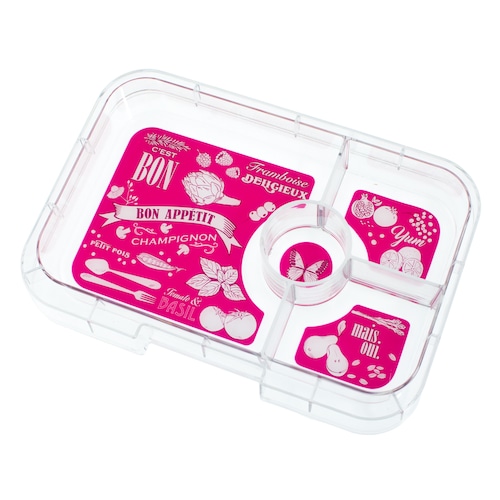 Yumbox Tapas Tray  - botanical  (小分け4)