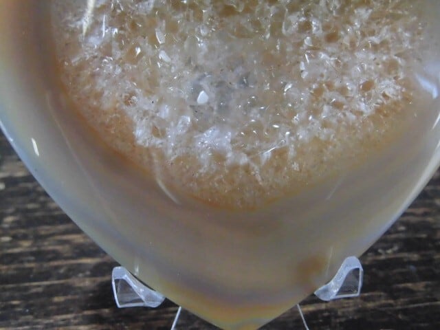 【瑪瑙カービング】　ハート瑪瑙　no.3