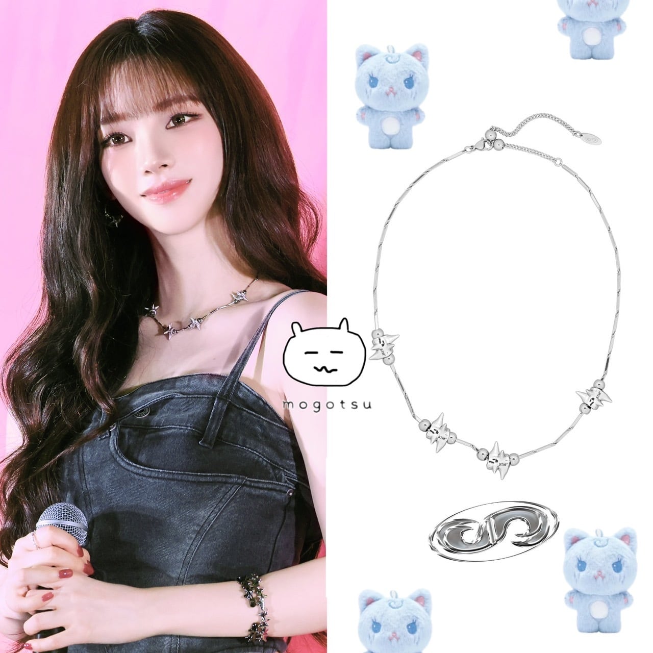 ☆aespa カリナ 着用！！【SENTIMENTS】NO.619 [SILVER] NECKLACE | もごつ