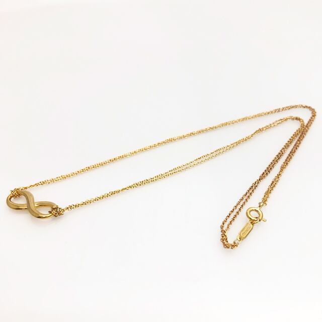 Tiffany ティファニー インフィニティ ネックレス 750 Yg 18k Brand Shop King
