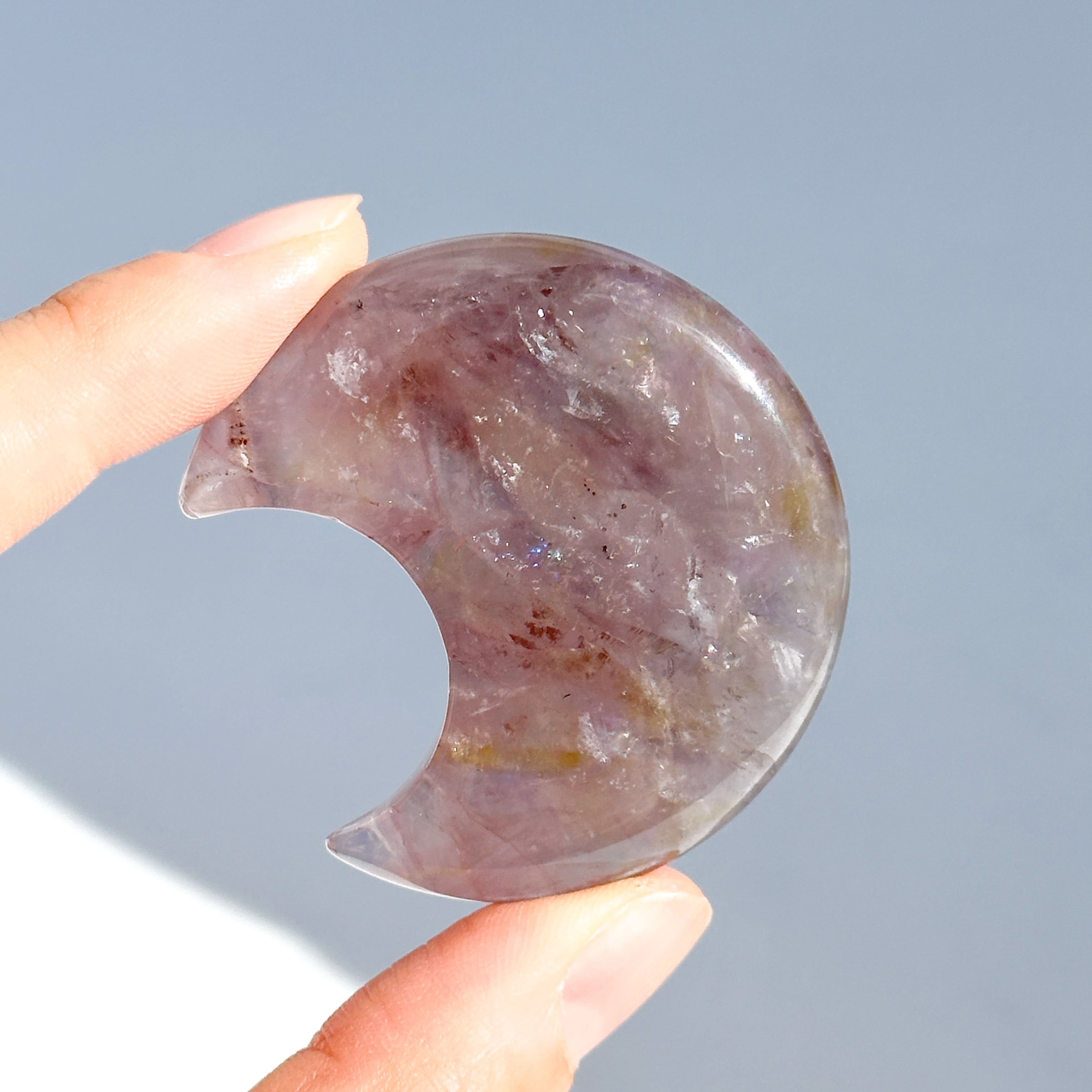 アメジスト 三日月03◇ Amethyst ◇天然石・鉱物・パワーストーン