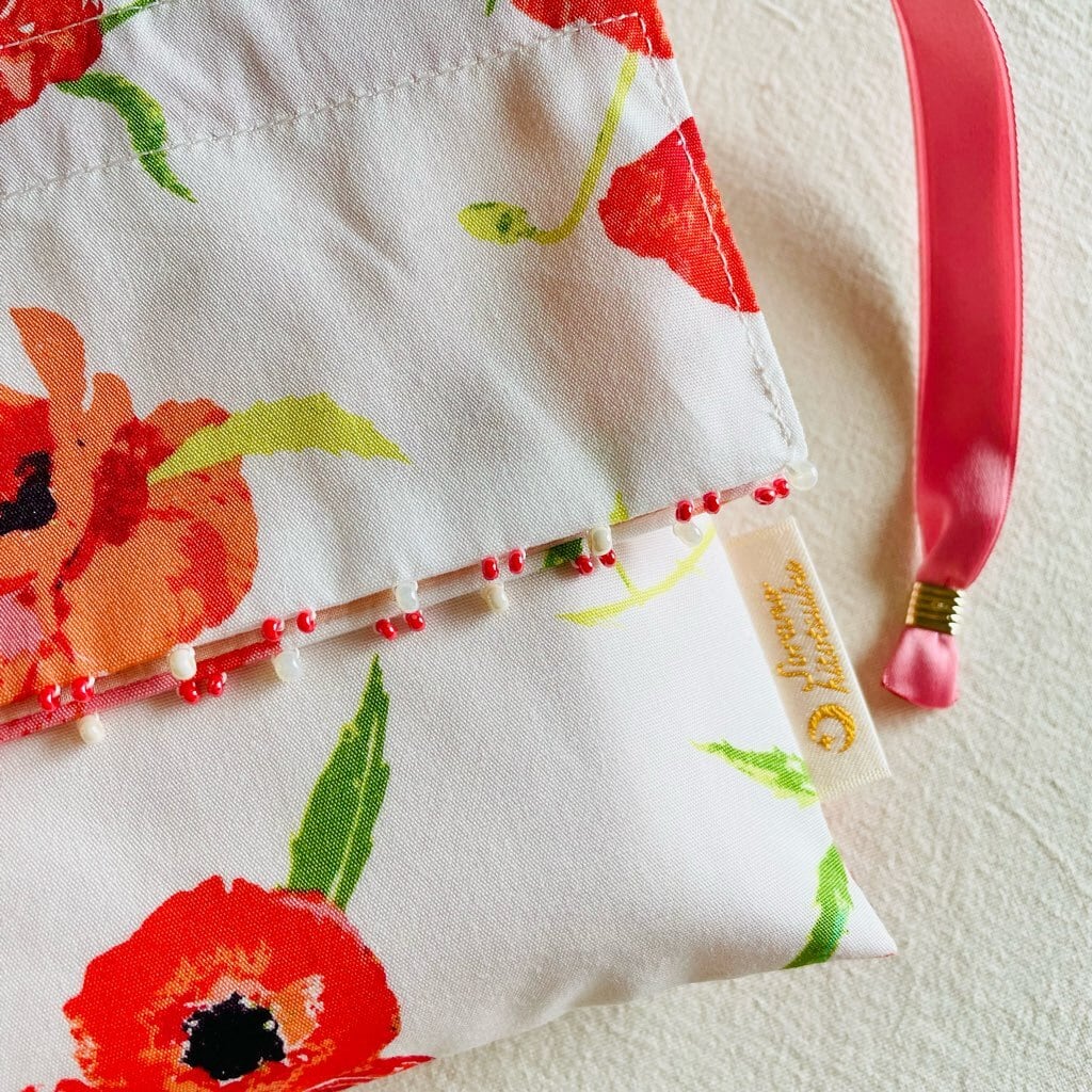 つゆつぶポーチ「honesty」