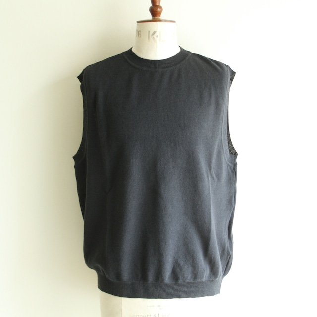 STILL BY HAND【 mens 】melange knit t-shirt