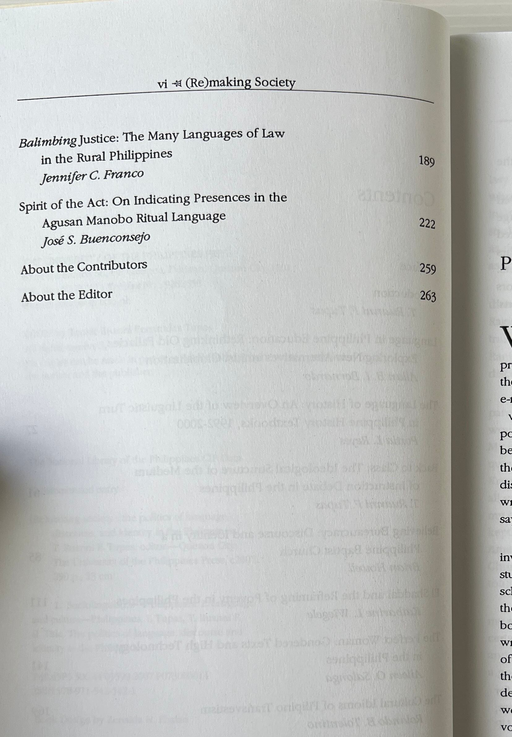 (Re)making Society: The Politics of Language, Discourse, and Identity in the Philippines / T. Ruanni F. Tupas / The University of the Philippines Press