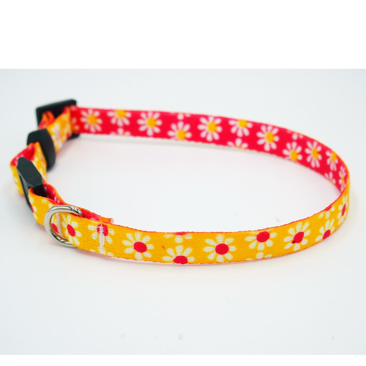 猫さん用首輪　ヒナギク/イエロー  - Yellow Dog Design