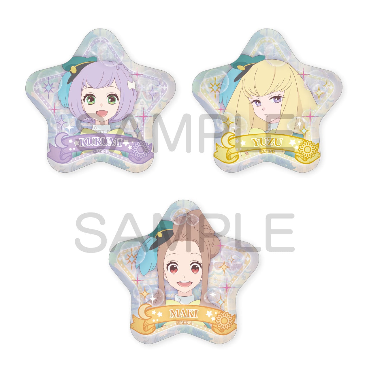 魔法使いになれなかった女の子の話 トレーディング星型缶バッジ BOX 全
