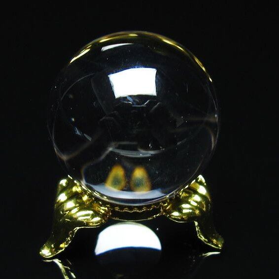 水晶 丸玉 31mm 一点物 141-7696