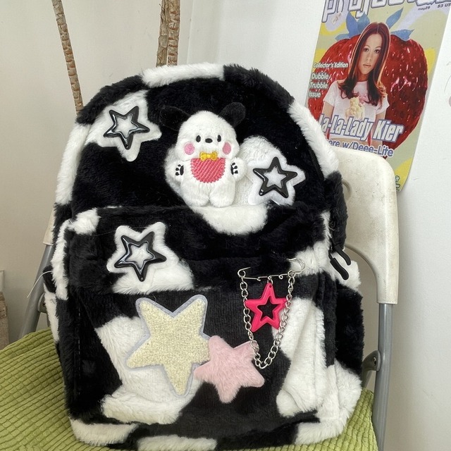 ロリータファッション通販 SEASONZ バックパック ぬいぐるみ ふかふわ かわいい ガーリー 甘め ロマンティック ゆめかわ ロリータファッション lolita