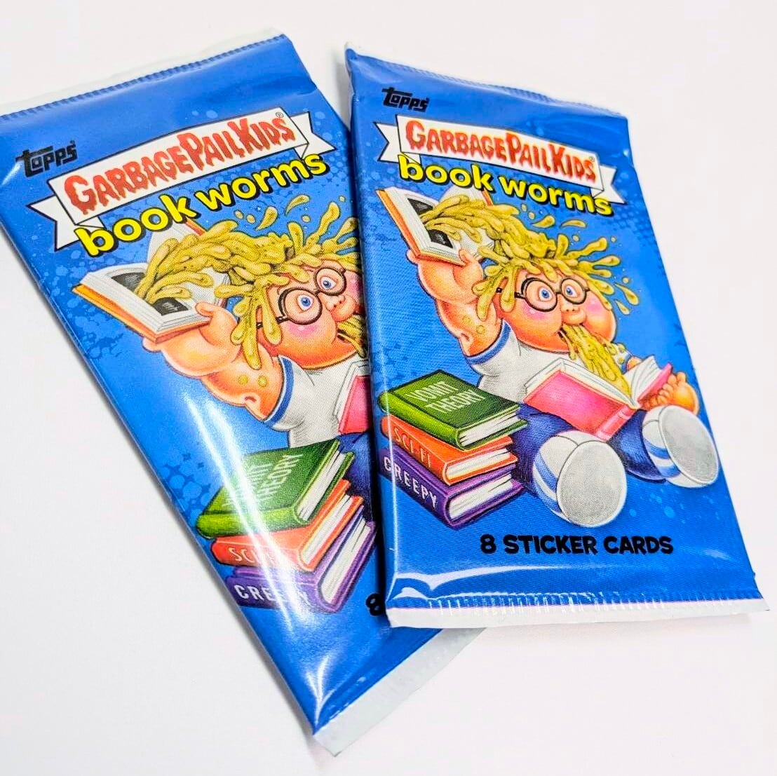 送料無料！☆2022年製 Topps 【 Garbage Pail Kids(ガーベッジペイルキッズ) 】トレーディングカード単品 （1個=8STICKER CARDS）〚アメリカン雑貨 アメトイ〛