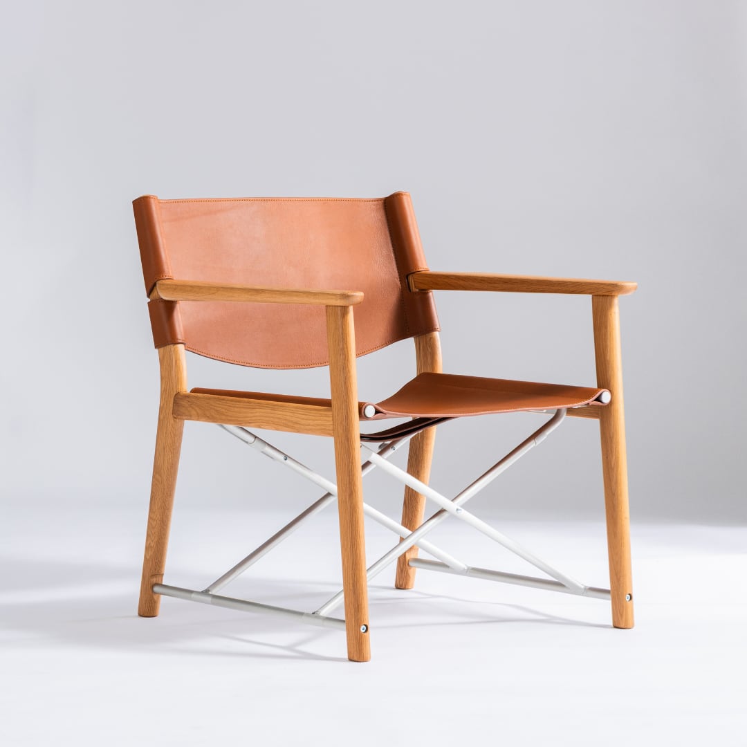 7/21 順次発送開始】Lounge Chair Oak Natural/Black Leather | foxx chair