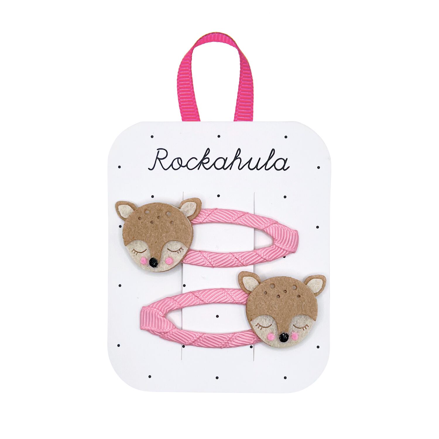 H2024P-Doris Deer Clips-PINK