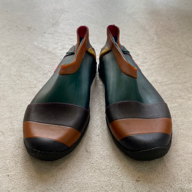 Dr. da Borracha｜アマゾン天然ゴム 手仕事シューズ　ブーティー③２３.５cm