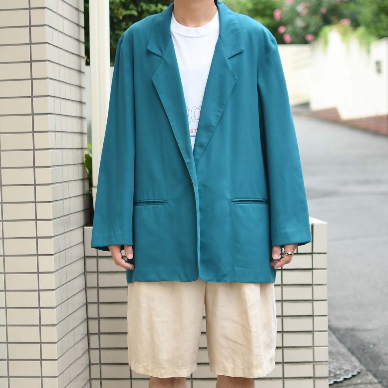 SAG HARBOR rayon blend easy tailored jacket