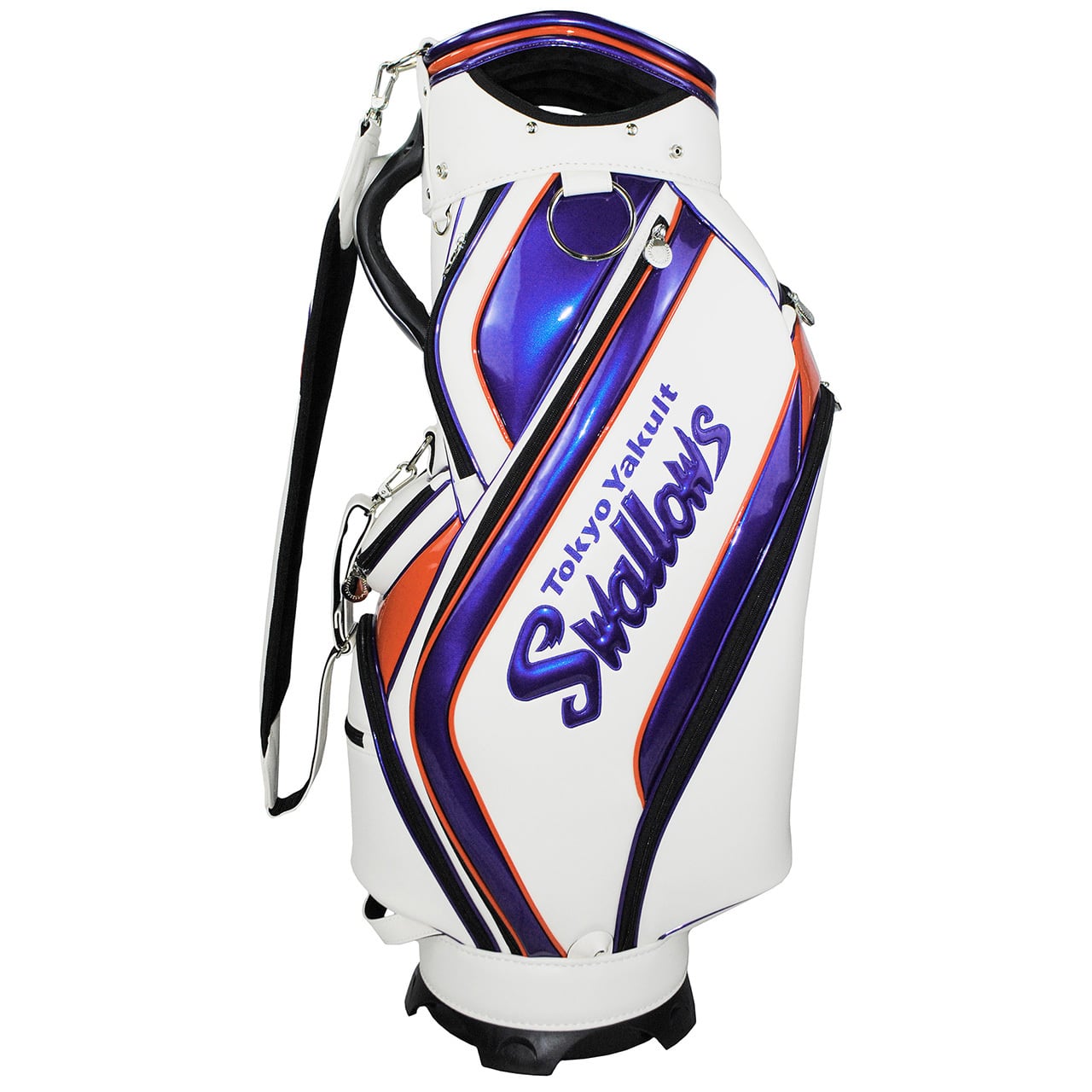 メンズ キャディバッグ 公式 ヤクルトスワローズ YSCB-5418 東京ヤクルトスワローズ 9.5型キャディバッグ YSCB-5418 | LEZAX公式