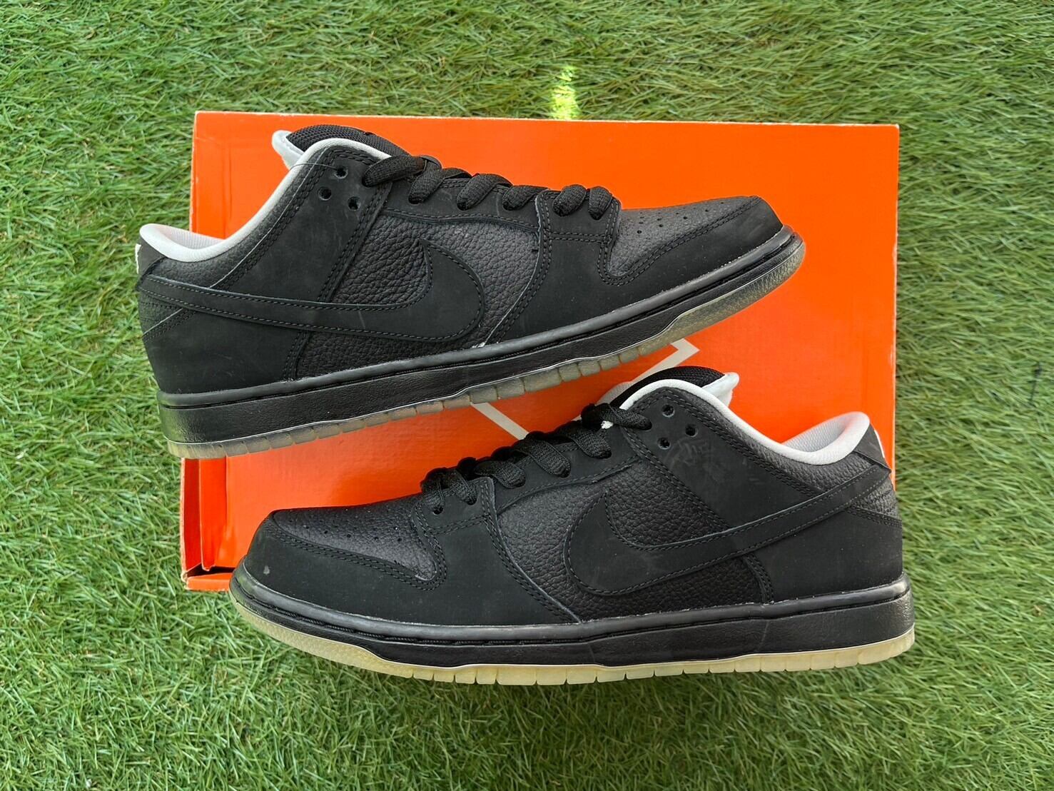 NIKE × ATLAS 35MM SB DUNK LOW PRM QS BLACK 504750-066 28cm SPECIAL 