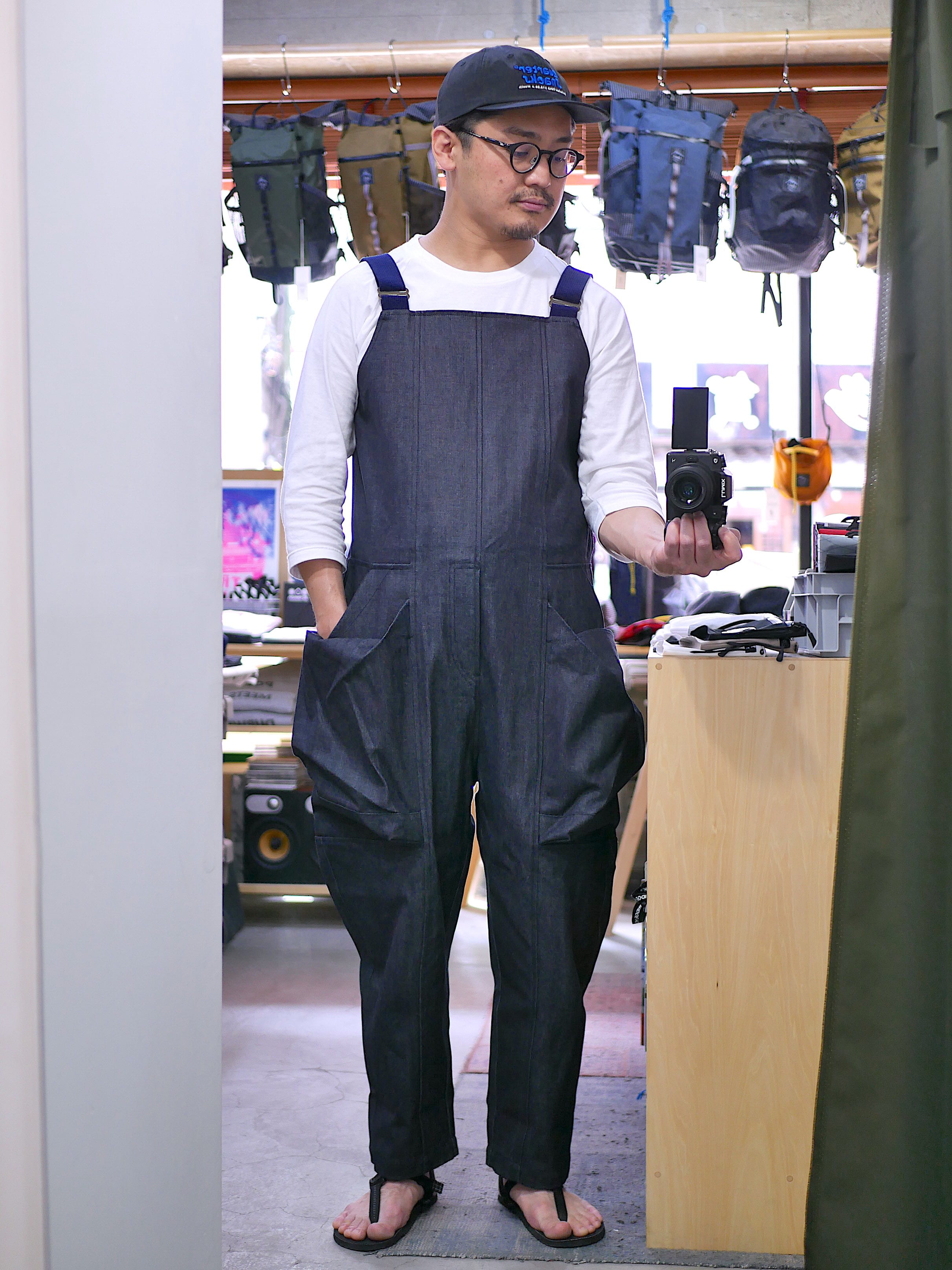 TROVE × GEARHOLIC / BIG POCKET OVERALL（DENIM） | st. valley house
