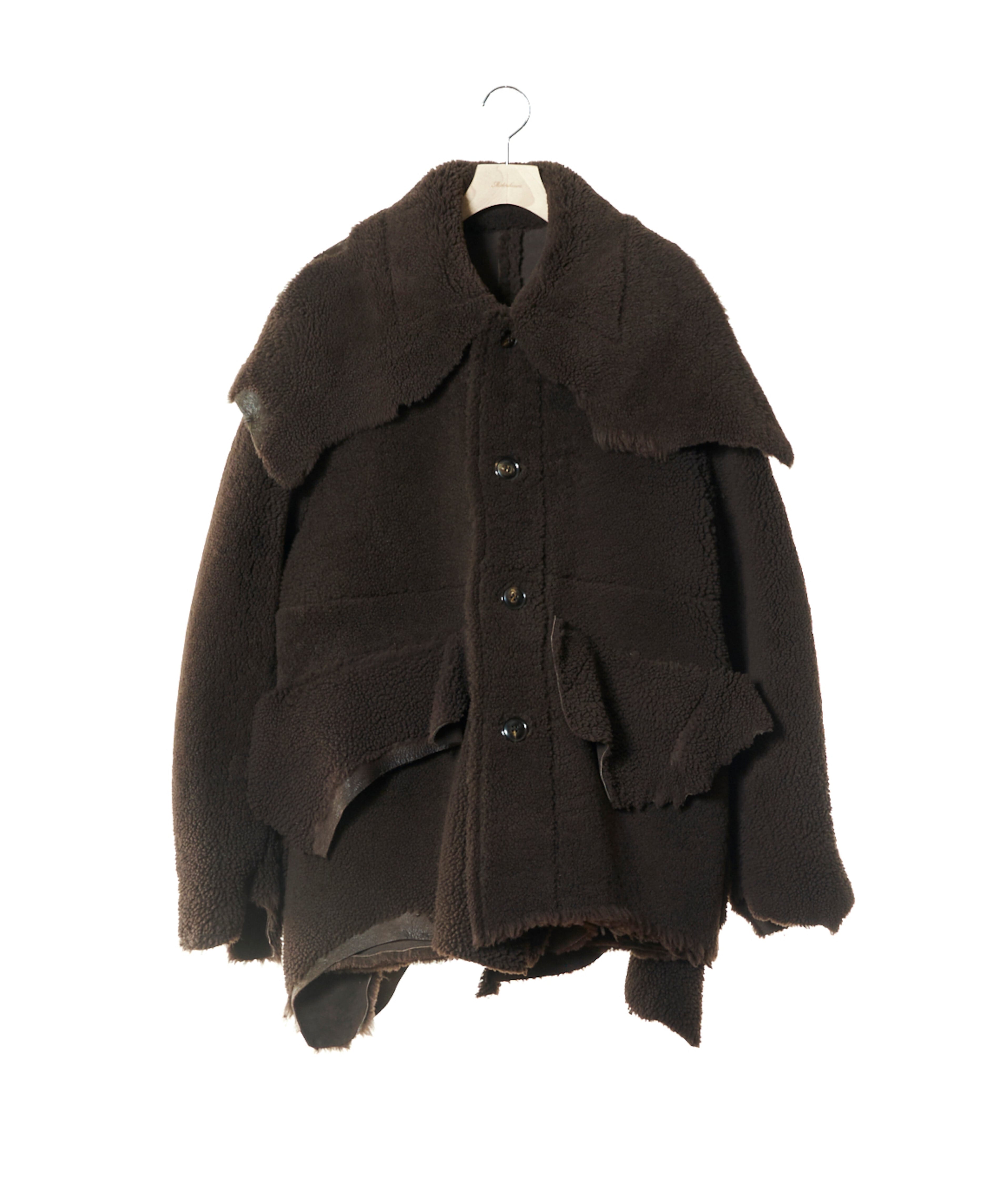 Midorikawa / MID25AW-JK03 REVERSIBLE MOUTON COAT (BROWN