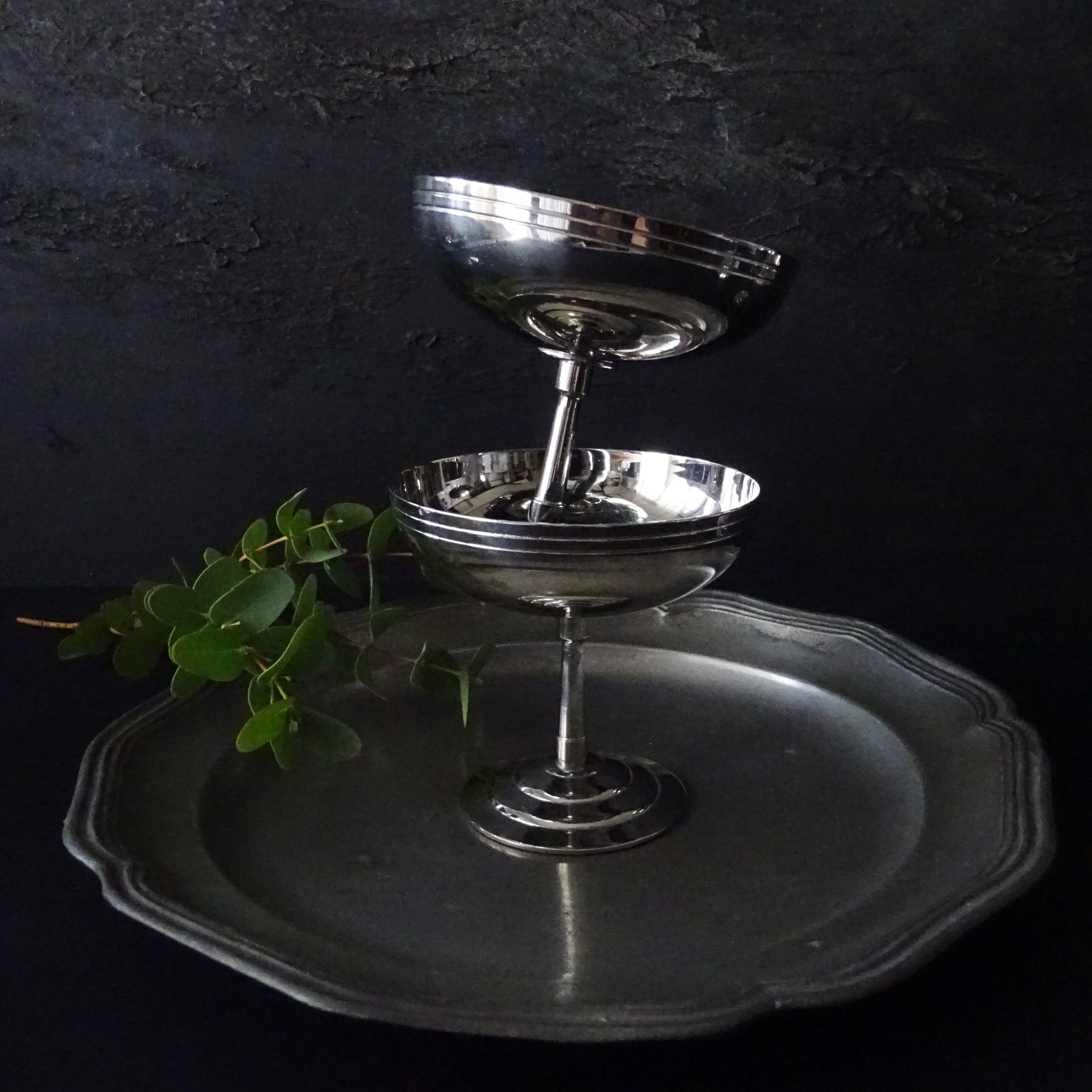 【 Épuisé 】LETANG REMY  Coupe à Glace Inox ancienne