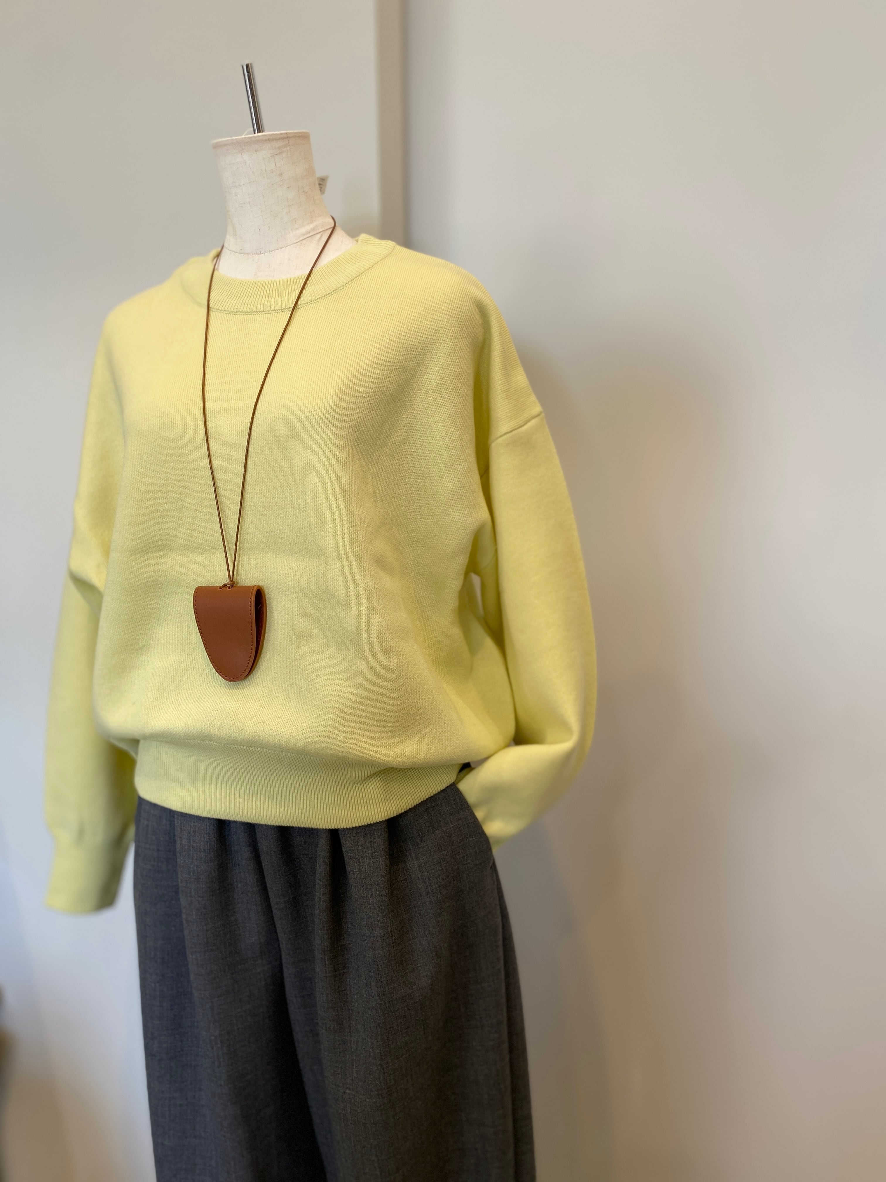 【SELECT】スウェットライクニットPO