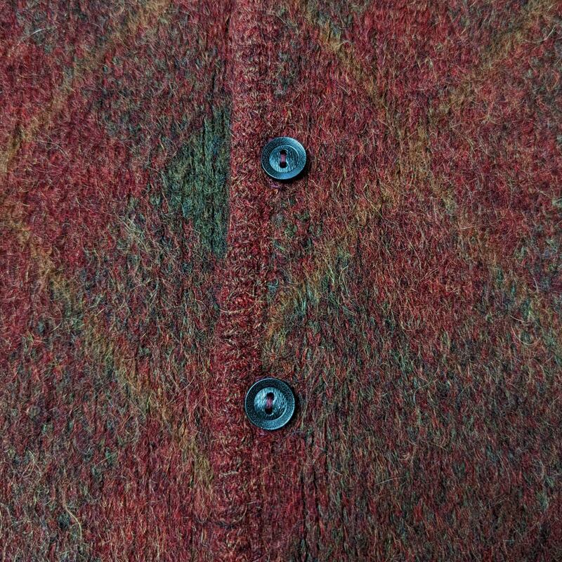 60s T.N.T. ROBERT BRUCE Mohair Cardigan （L）