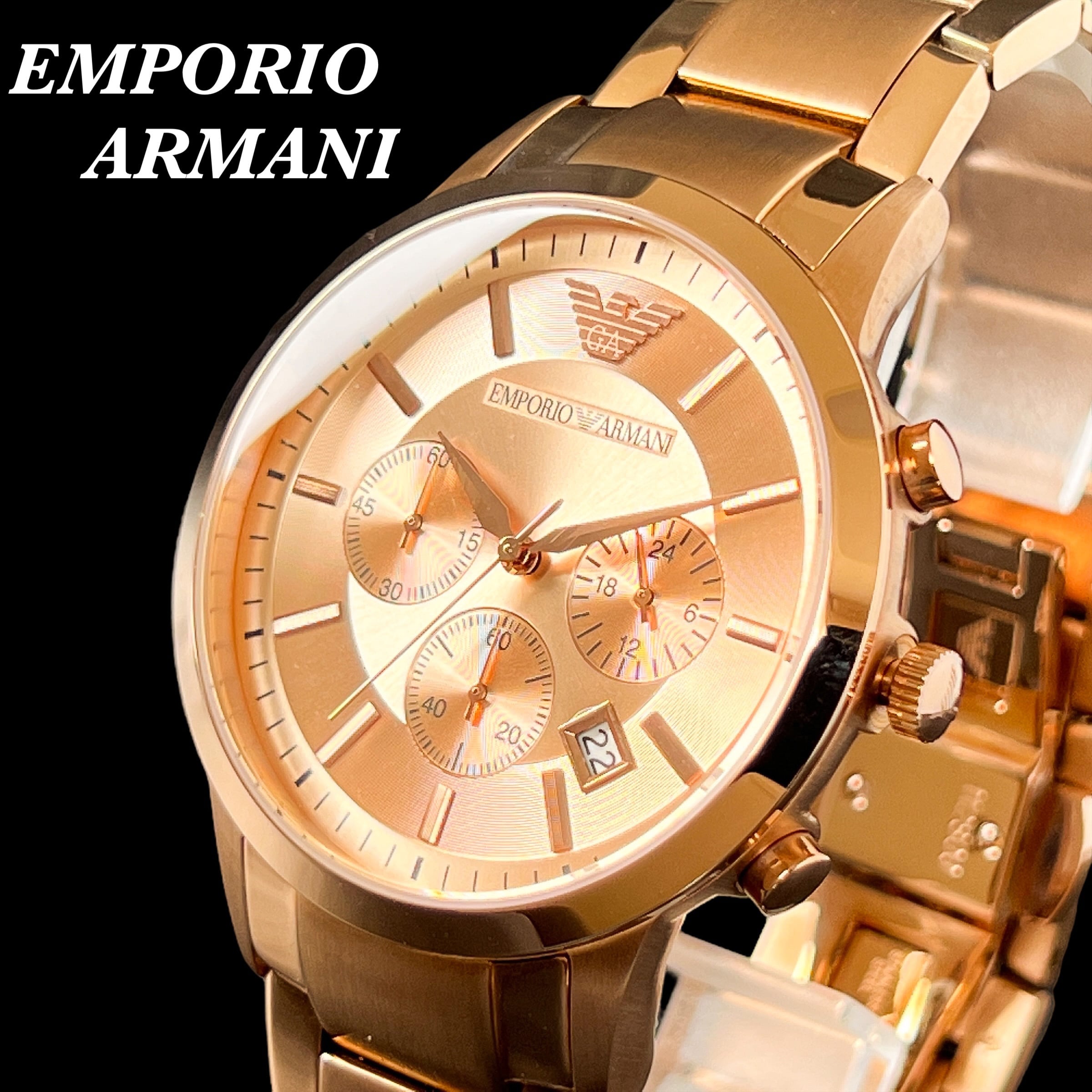 新品未使用 EMPORIO ARMANI エンポリオアルマーニ メンズ腕時計