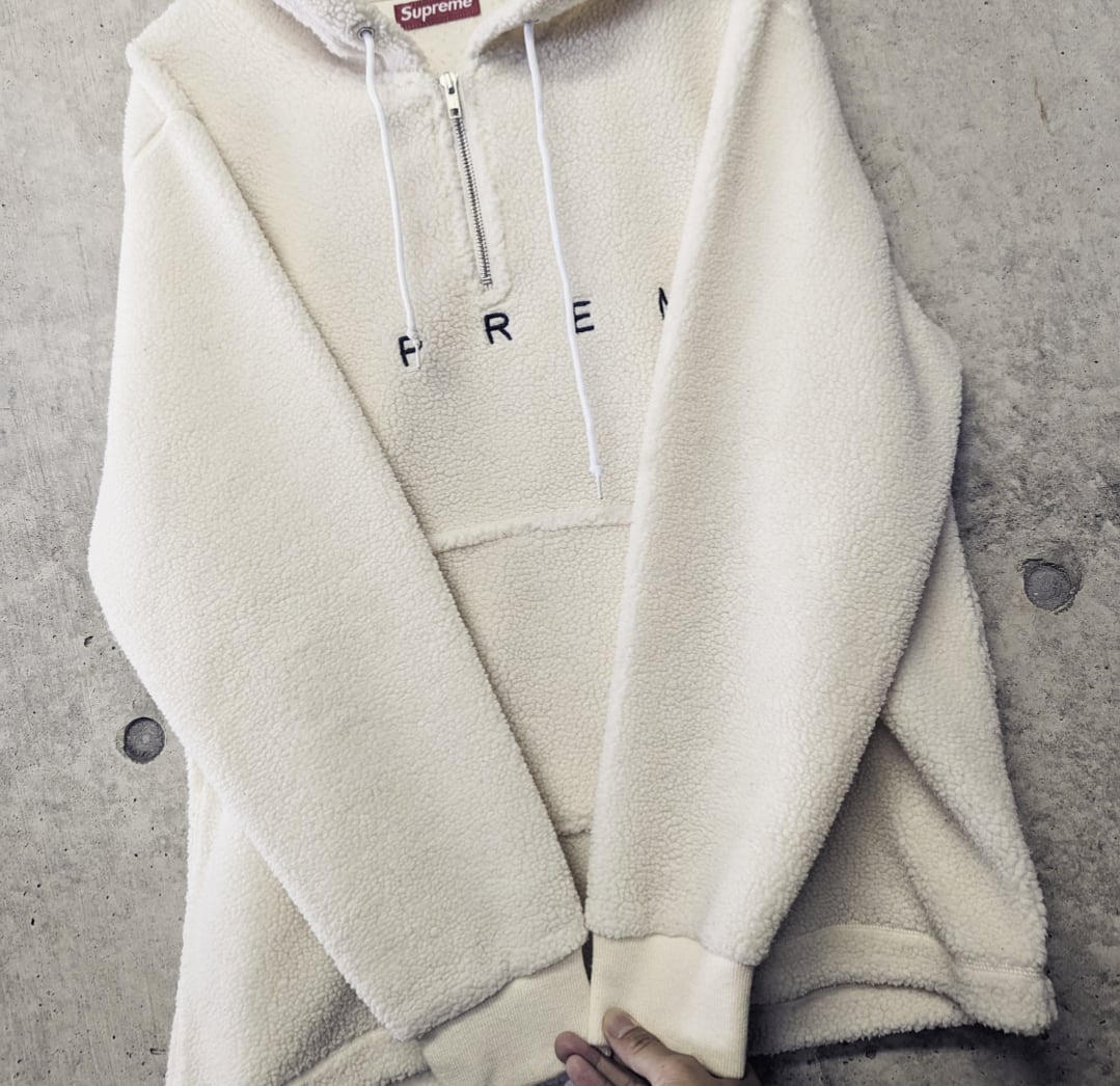 kawshumanmadevesupreme Sherpa Fleece Pullover 15FW